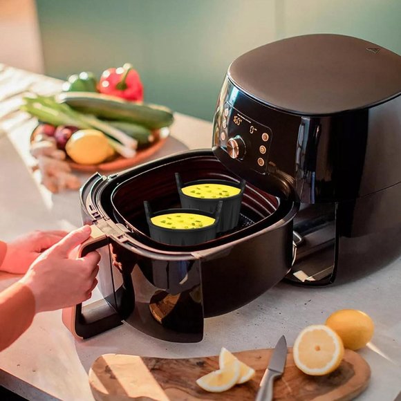 Silicone Air Fryer Egg Mold, Reusable Nonstick Air Fryer EggPoacher6Pcs(AnyColor - Picture 4 of 15